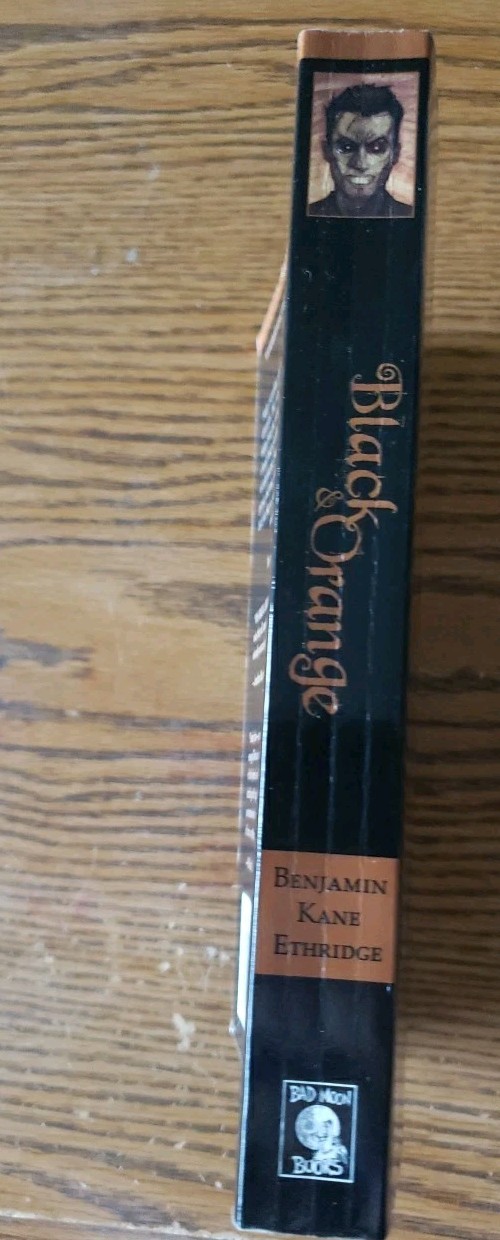 Benjamin Kane Ethridge BLACK & ORANGE First edition 2010 Horror Novel Award Fine