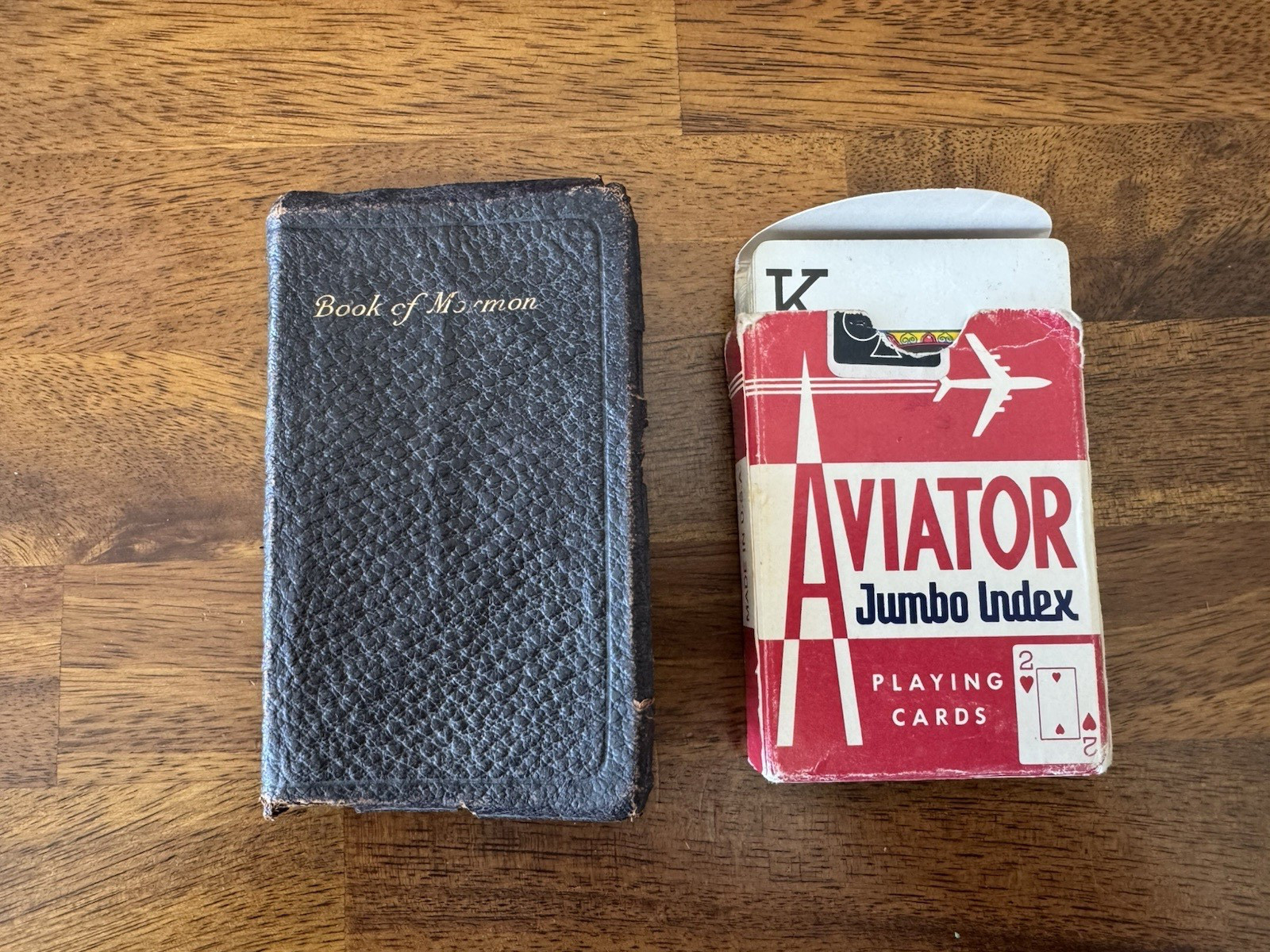 Small Leather Bound 1907 Pocket Book of Mormon – The Deseret Sunday School Union