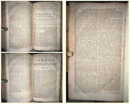 1707 Richard Baxter ‚The Practical Works In 4 Folio Vols‘ Rare Theological Works