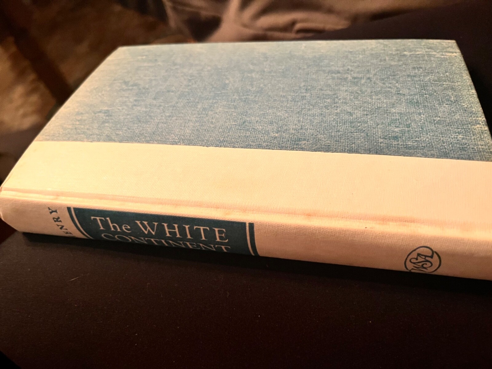 VINTAGE!! 1950!! HC The White Continent Story of Antarctica Thomas Henry DJ CG