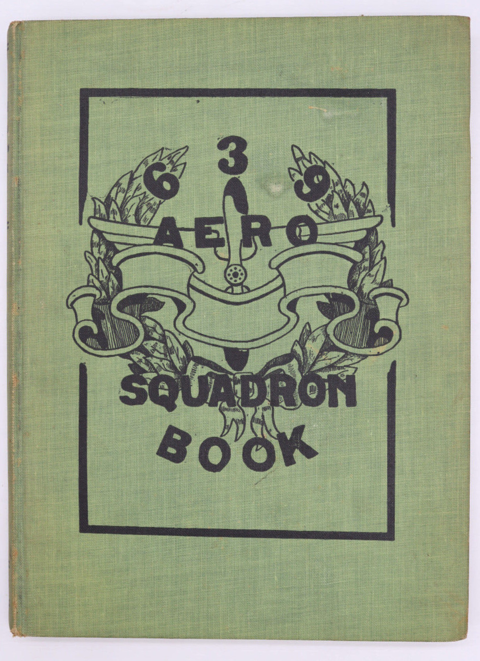 1920 World War I Aviation 639th Aero Squadron Book HC 1st Edition Illust. 126p