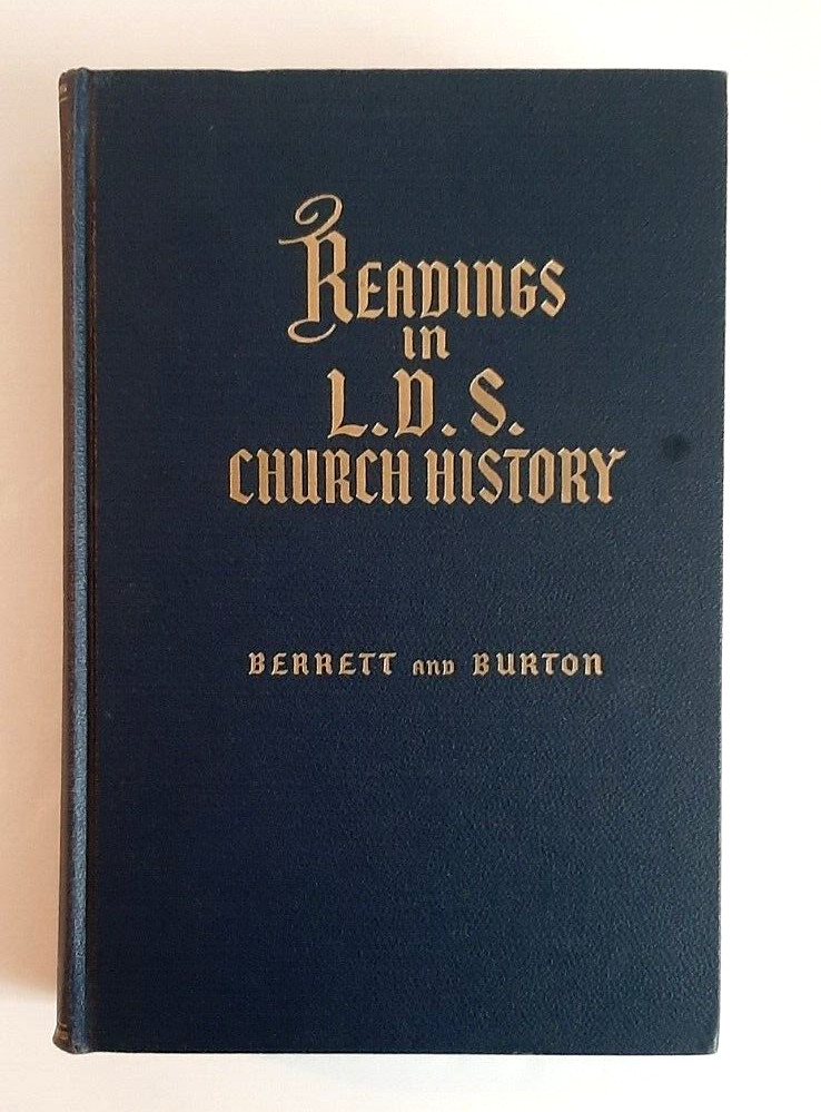 Readings in LDS Church History 1958 VOL 3 1st Edition