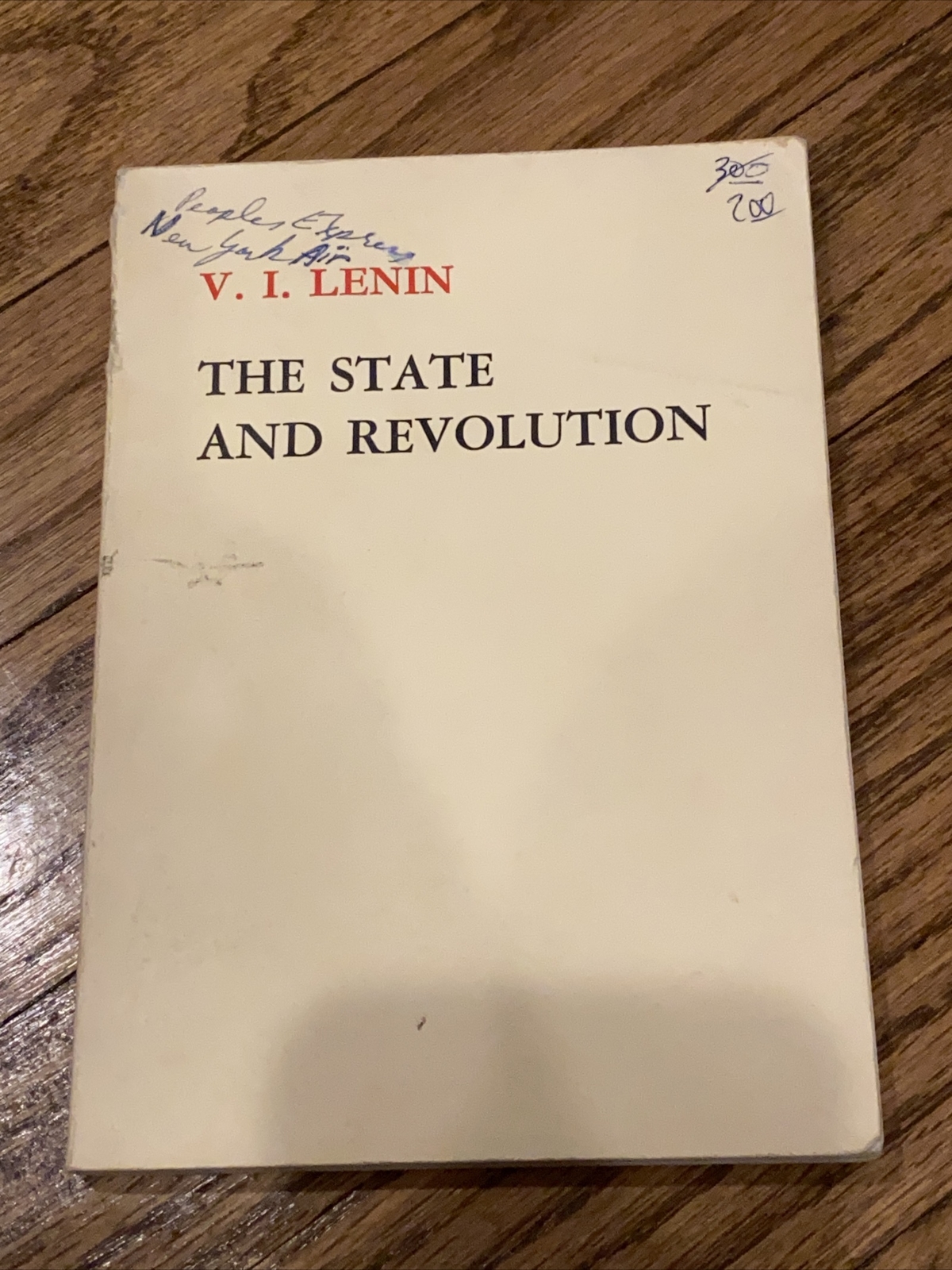 Vladimir Ilich Lenin The State and Revolution PB