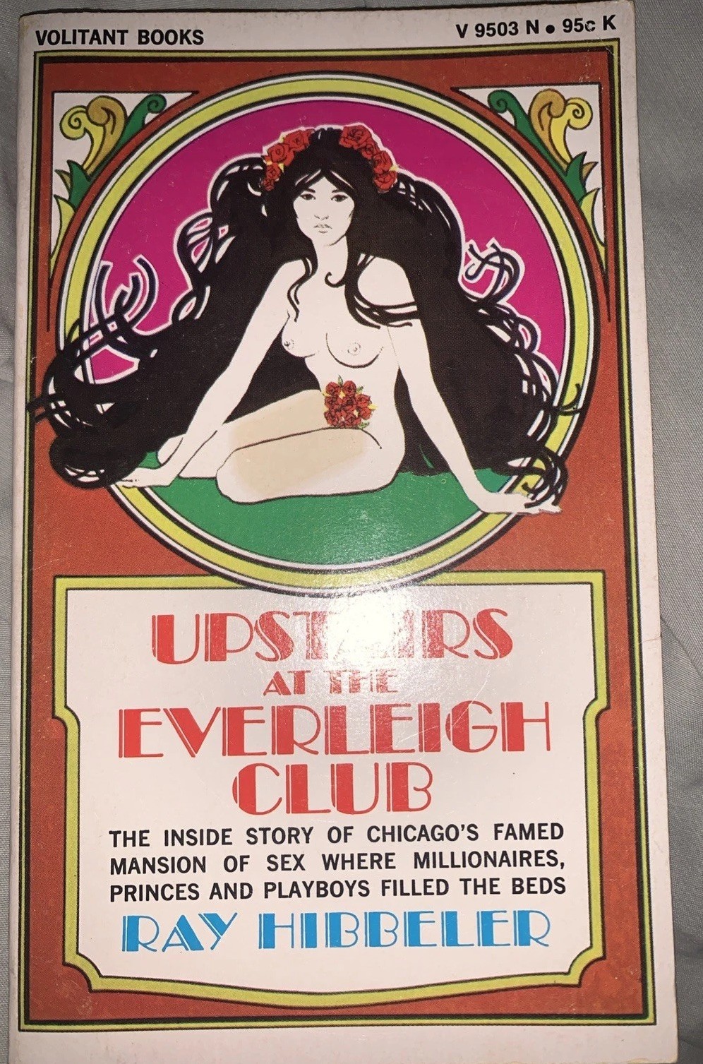 1960s Vintage Upstairs at the Everleigh Club Ray Hibbeler Volitant Erotica Good