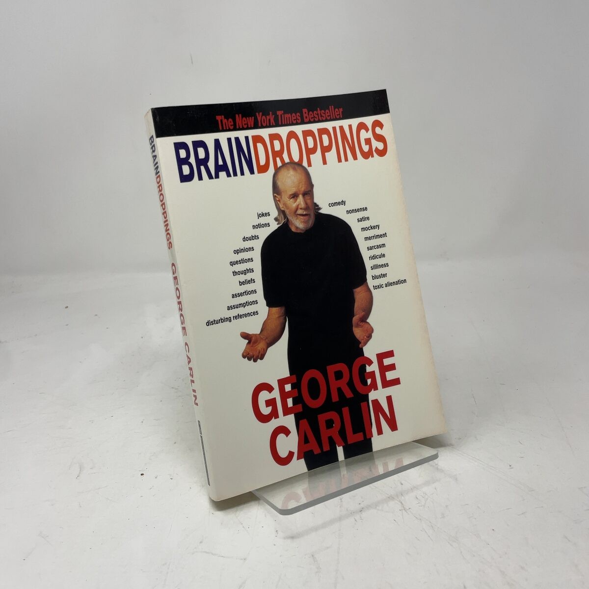Brain Droppings by George Carlin PB First Edition Like New 1998