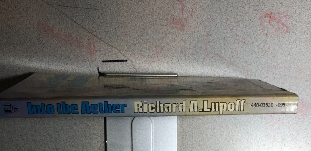 INTO THE AETHER by Richard A. Lupoff (1974) Dell SF paperback 1st