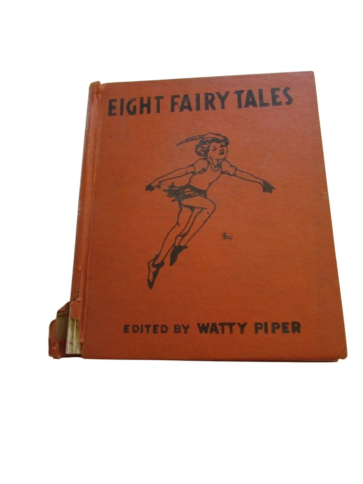 Eight Fairy Tales -Vintage 1938 Watty Piper Hard Cover Illustrated 34852