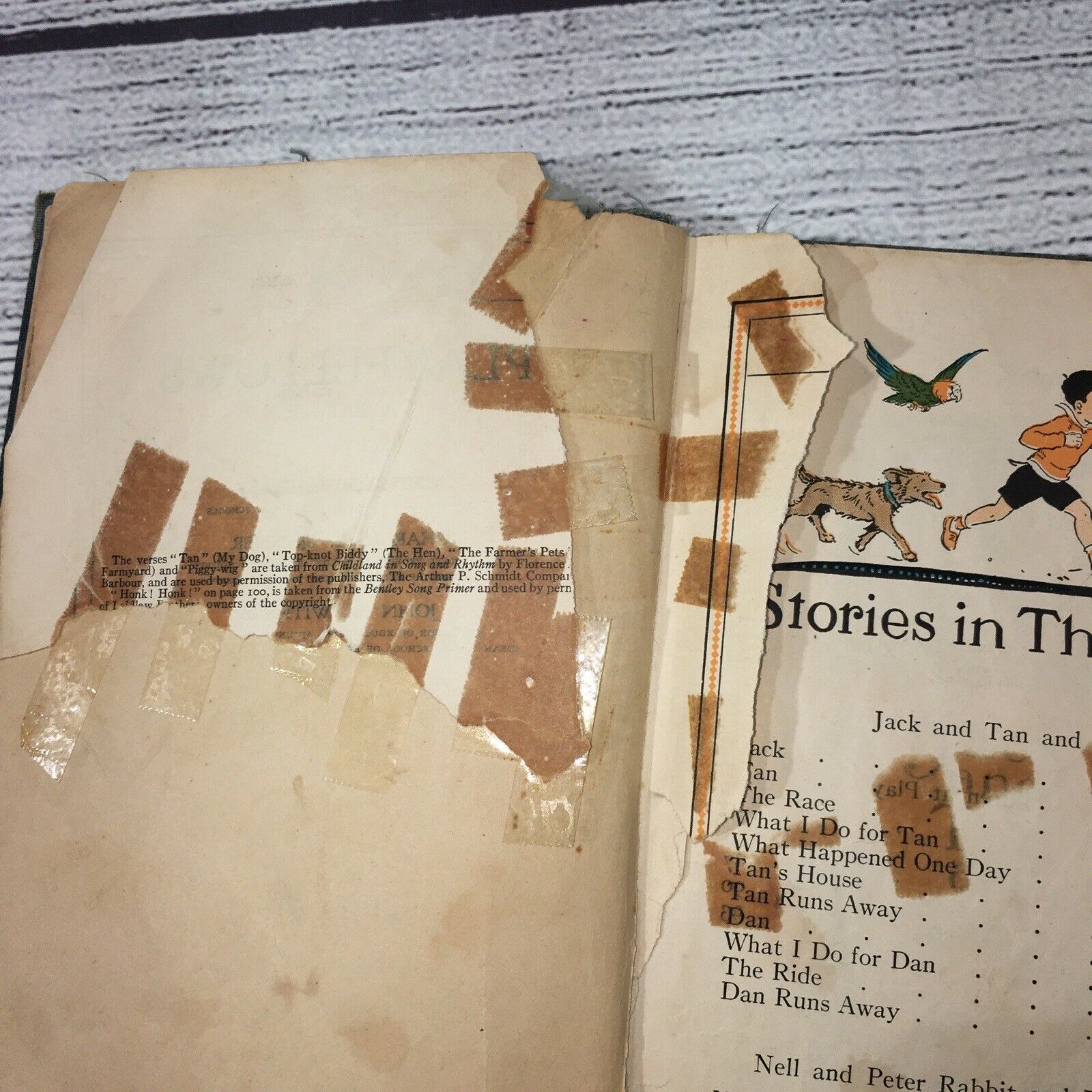 1928 School Book Story and Study Reader a Primer by Mathilde C Gecks