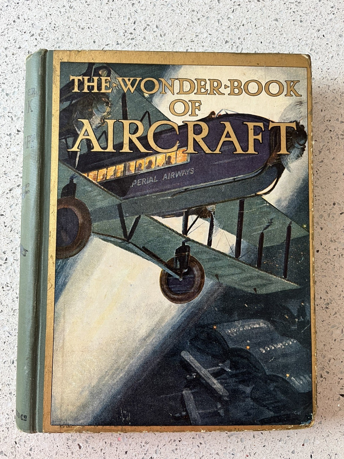 The Wonder Book of Aircraft 1927 Harry Golding Hardback Book