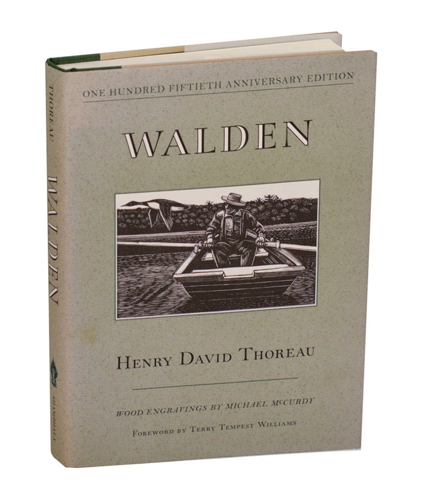 Henry David THOREAU, Michael McCurdy / WALDEN 1st Edition 2004 #209790