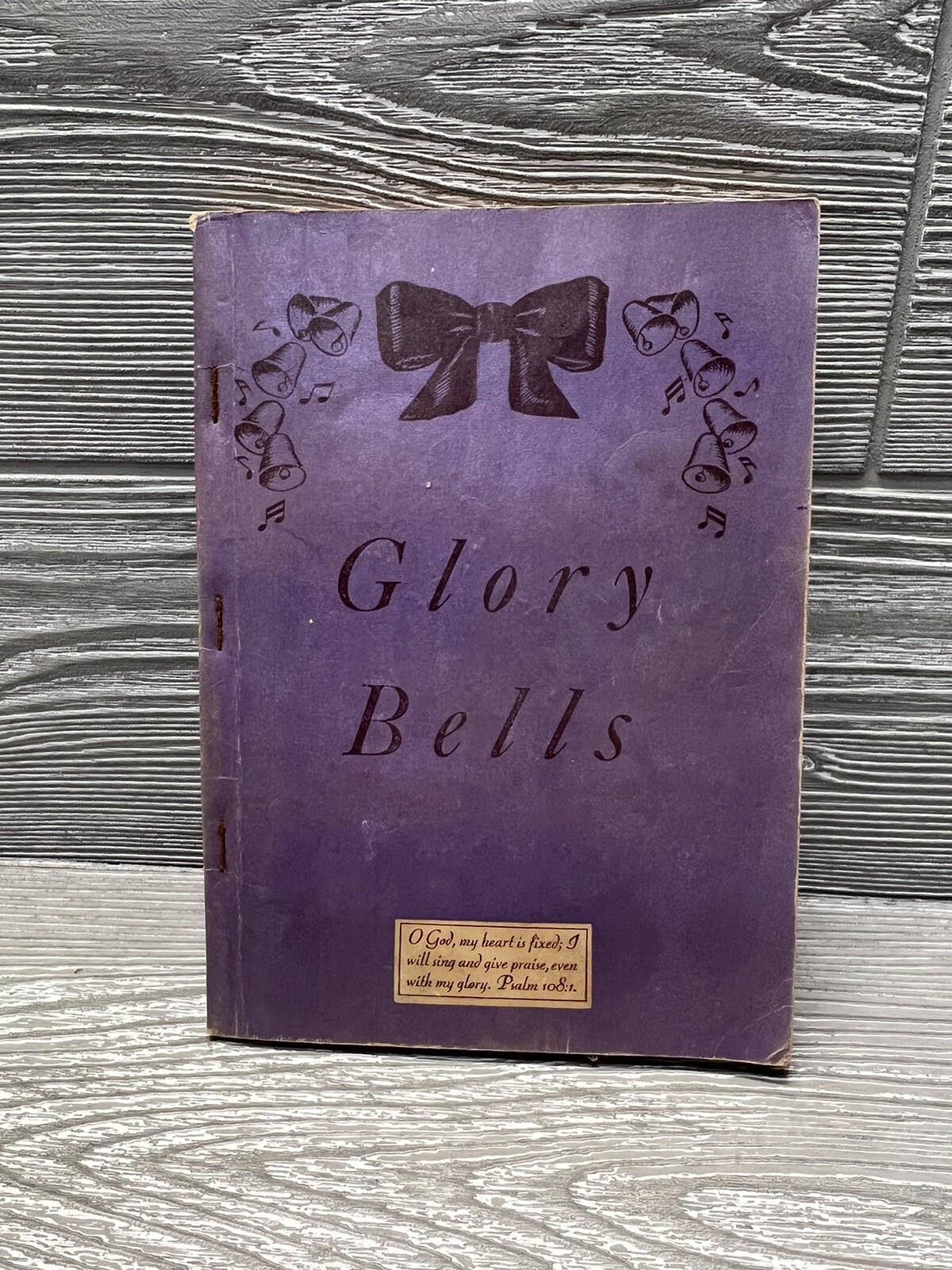 Glory Bells Hymnal 1962 Stamps Baxter Songbook Softcover Church Hymns