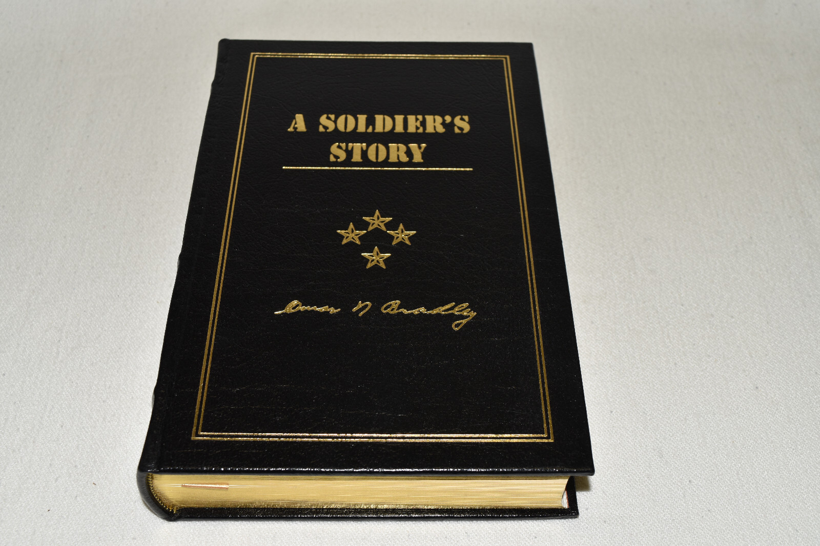 Easton Press A SOLDIER’S STORY Omar N. Bradley 2001 1ST EDITION LEATHER FINE/OOP