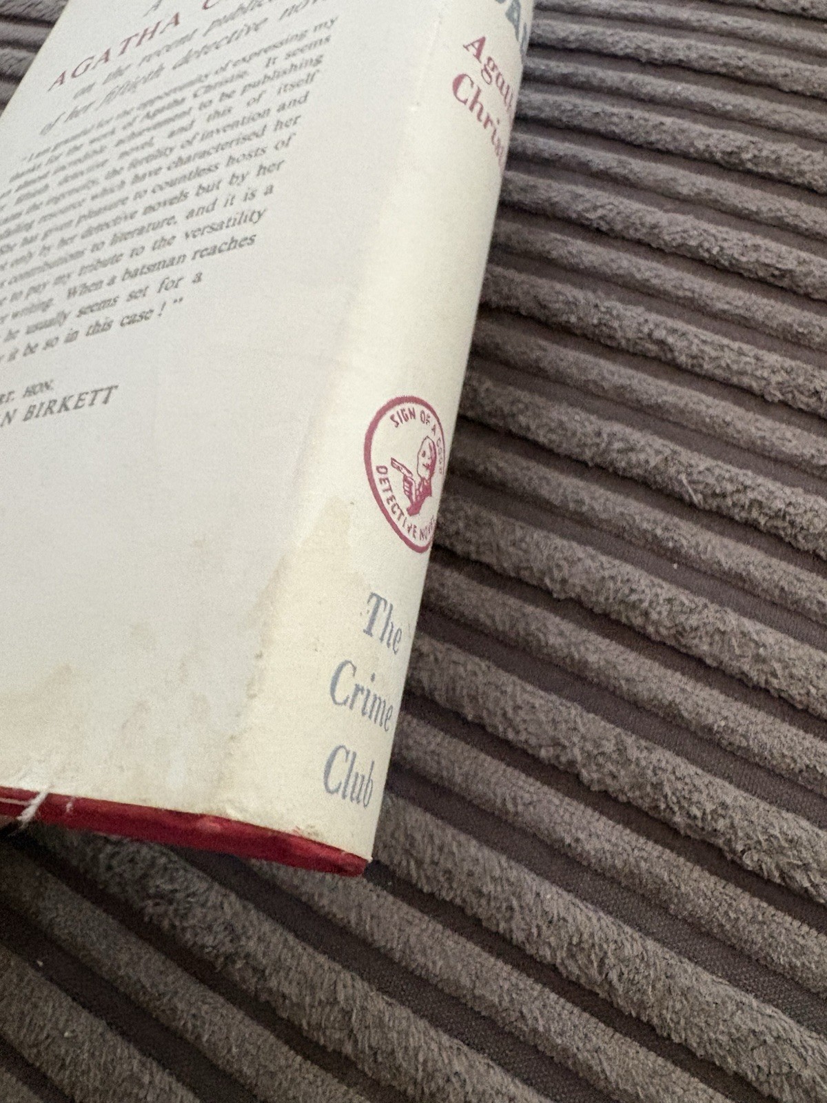 They Came To Baghdad Agatha Christie Collins Crime Club Hardback Book