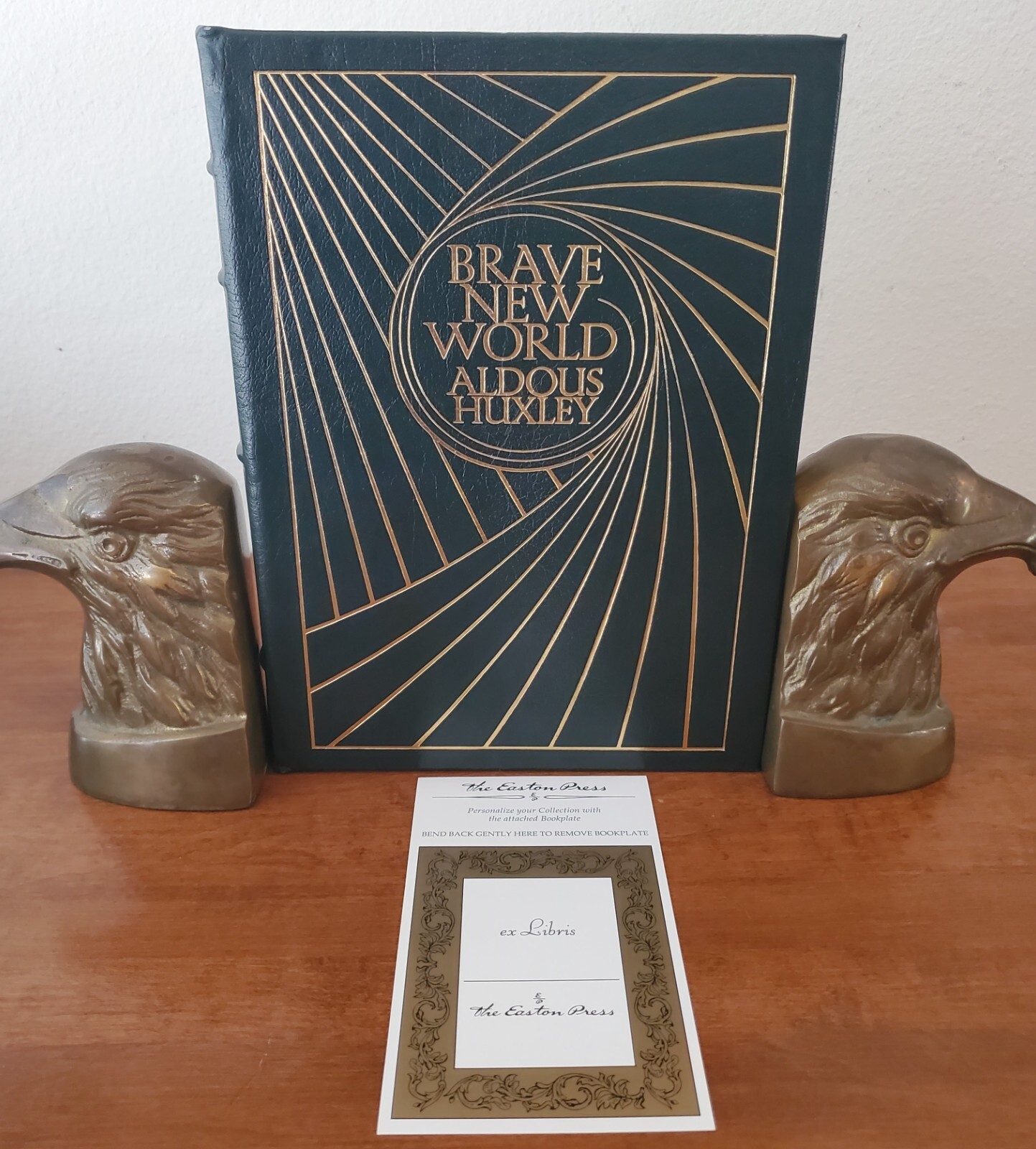 Aldous Huxley BRAVE NEW WORLD Easton Press Leather Collectors Ed 100 GREATEST!
