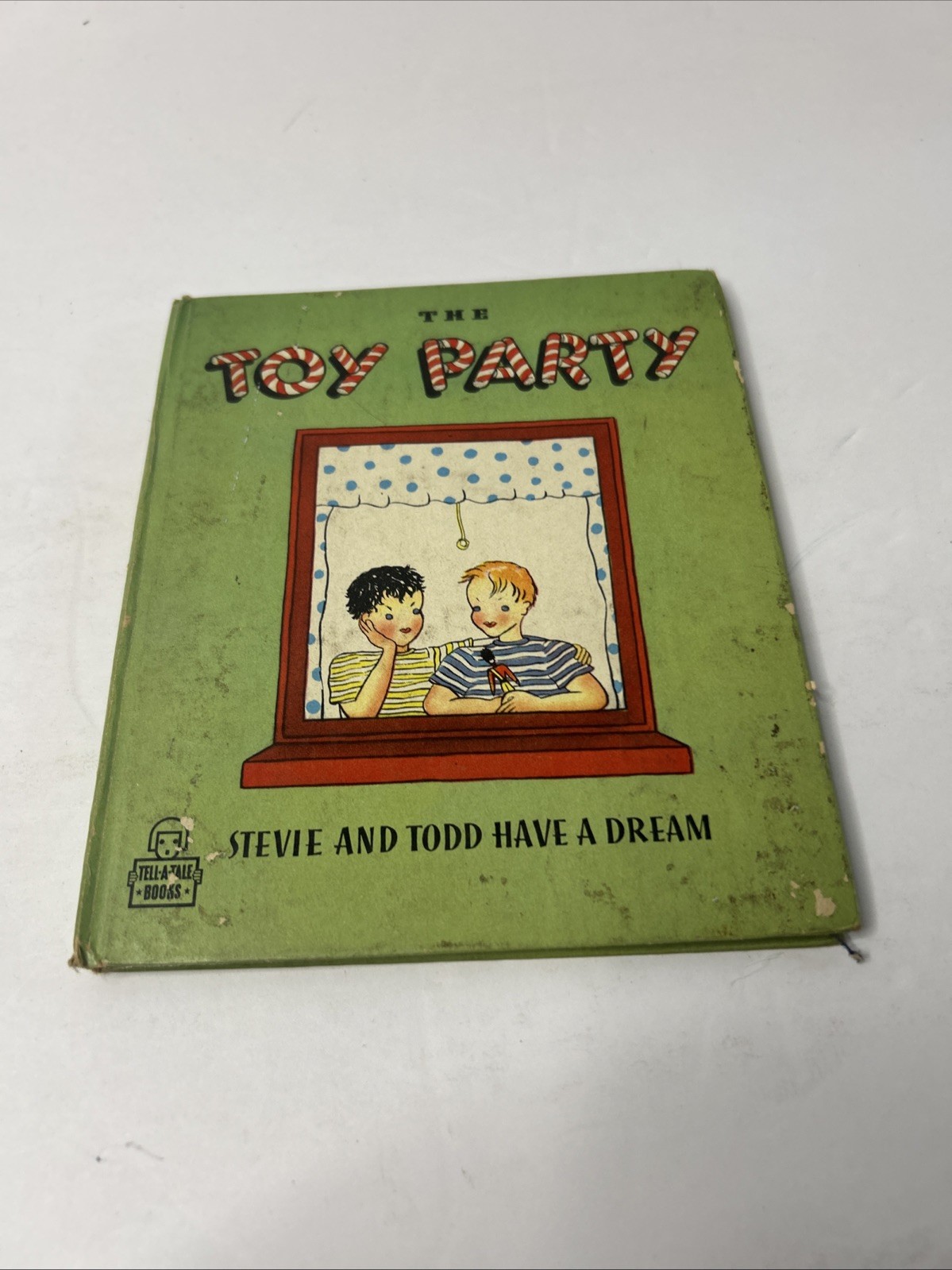 Vintage 1948 Toy Party Whitman Tell A Tale book Til B. Christopher illus. Wysse