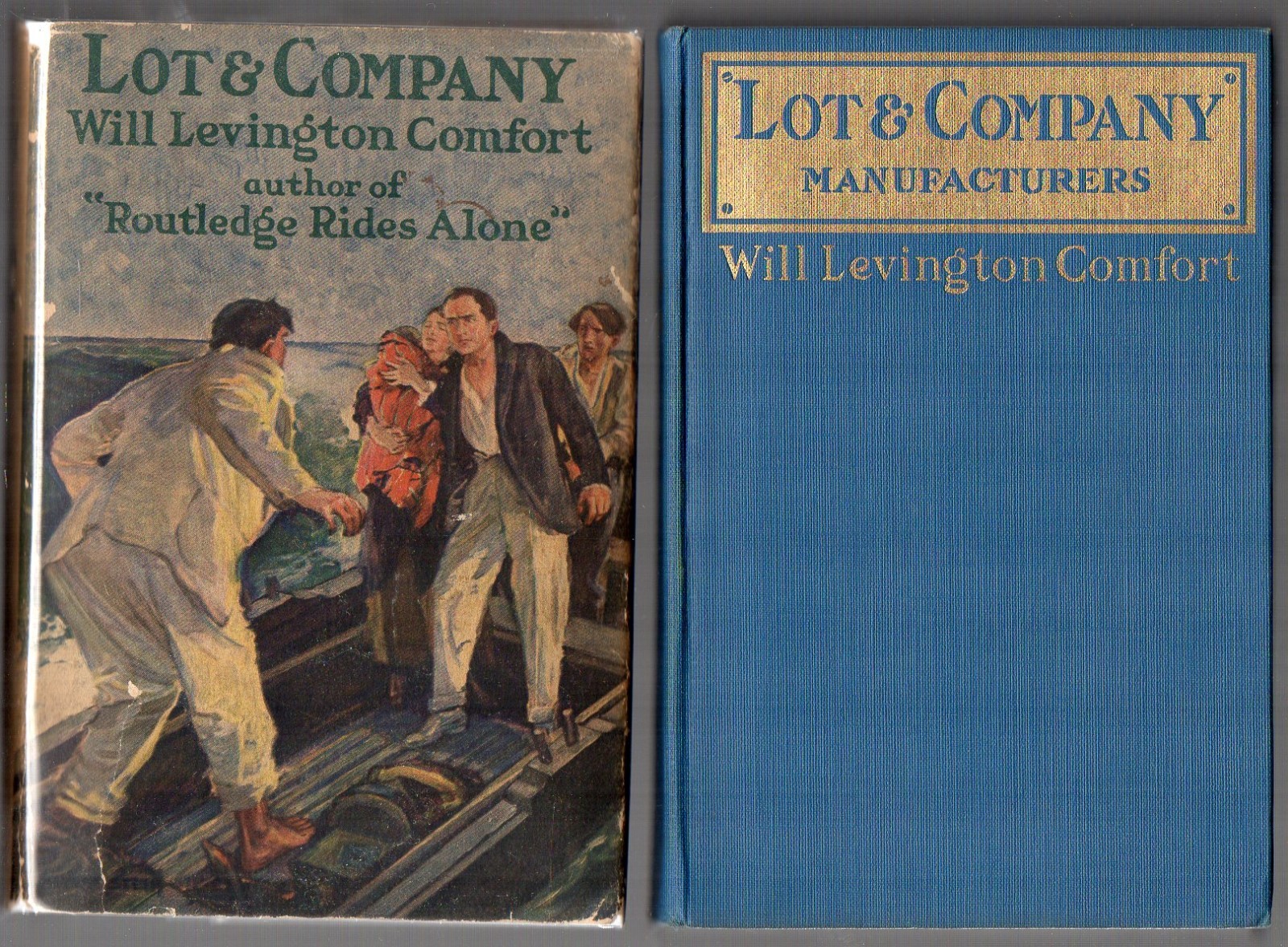 Lot & Company Will Levington Comfort 1915 George H. Doran Hardcover in Jacket