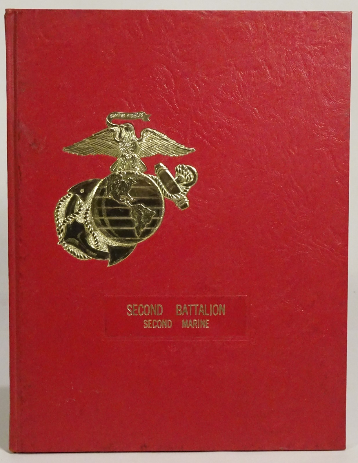 Vintage 1968 US MARINE CORPS Yearbook-2nd Bat. 2nd Marines-CAMP LEJEUNE