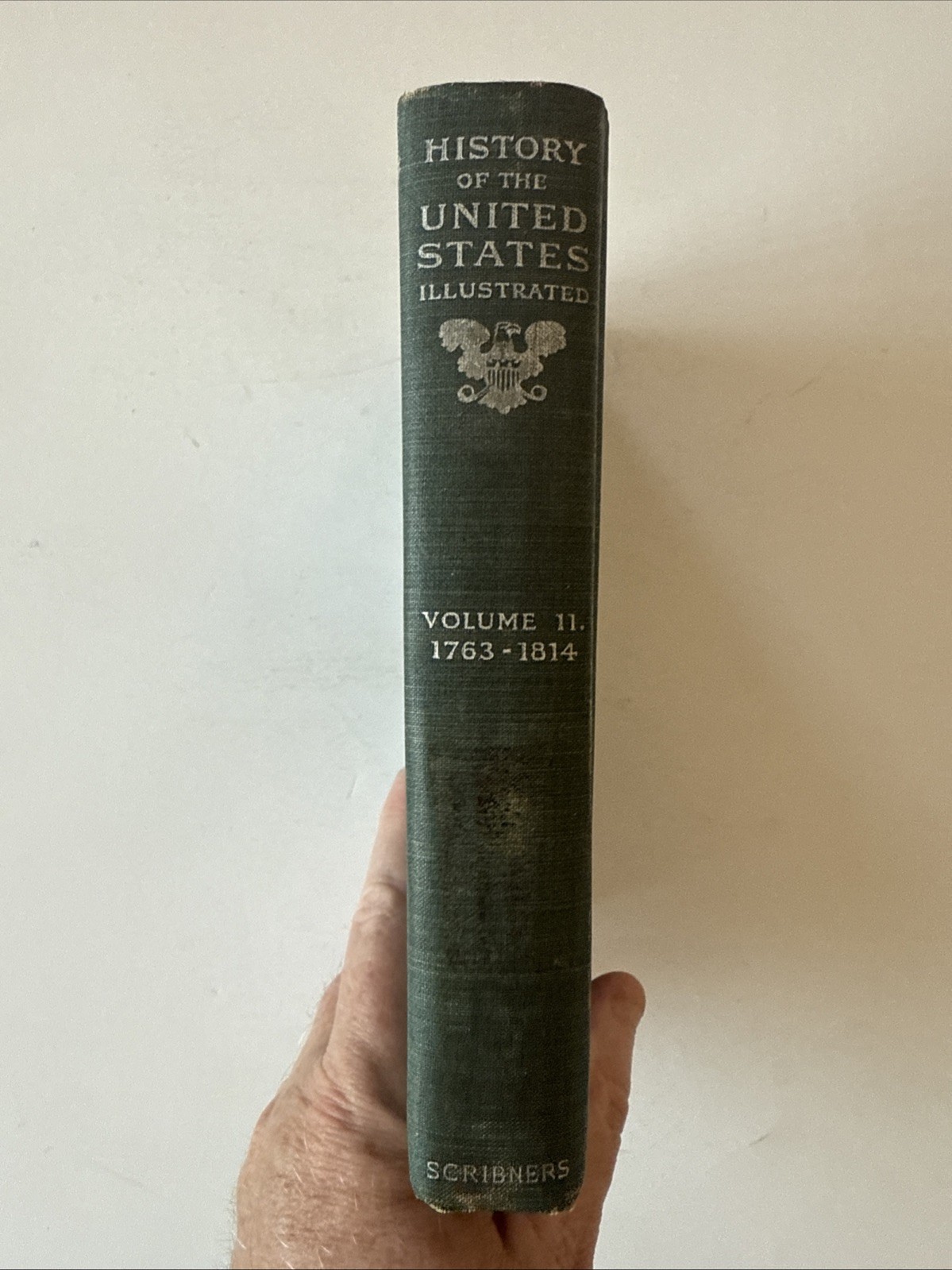 1894 History Of The United States, E Ben Andrews 1492-1763 Vol 1, HC, Scribners