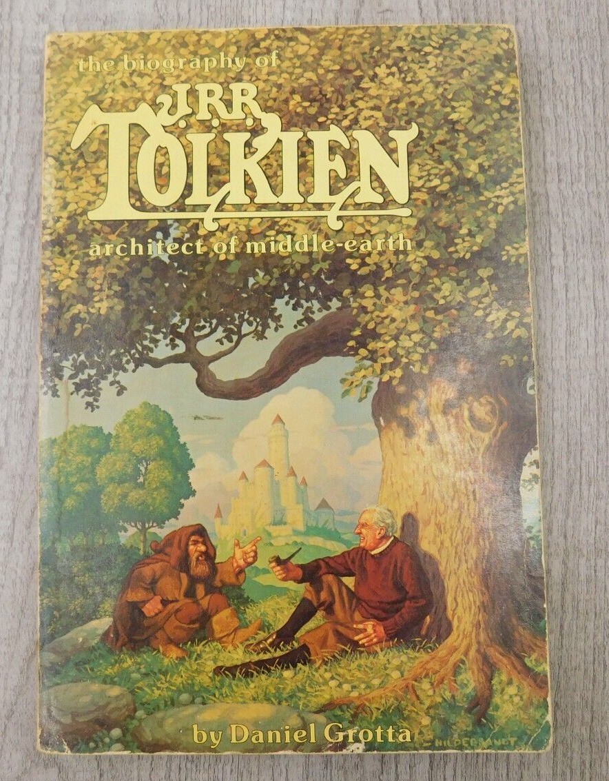 JRR TOLKIEN architect of middle earth By Daniel Grotta Running Press 1978 Book