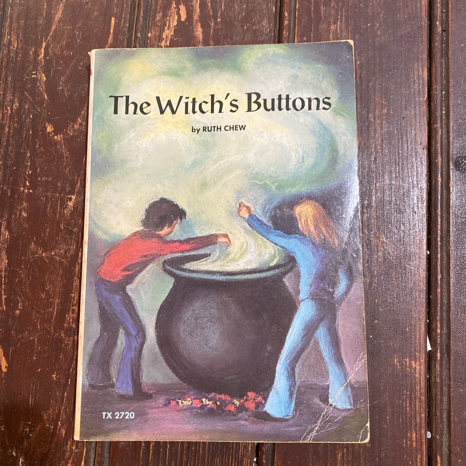 The Witch’s Buttons Ruth Chew Scholastic 1974 PB 1ST PRINTING Halloween TX2720