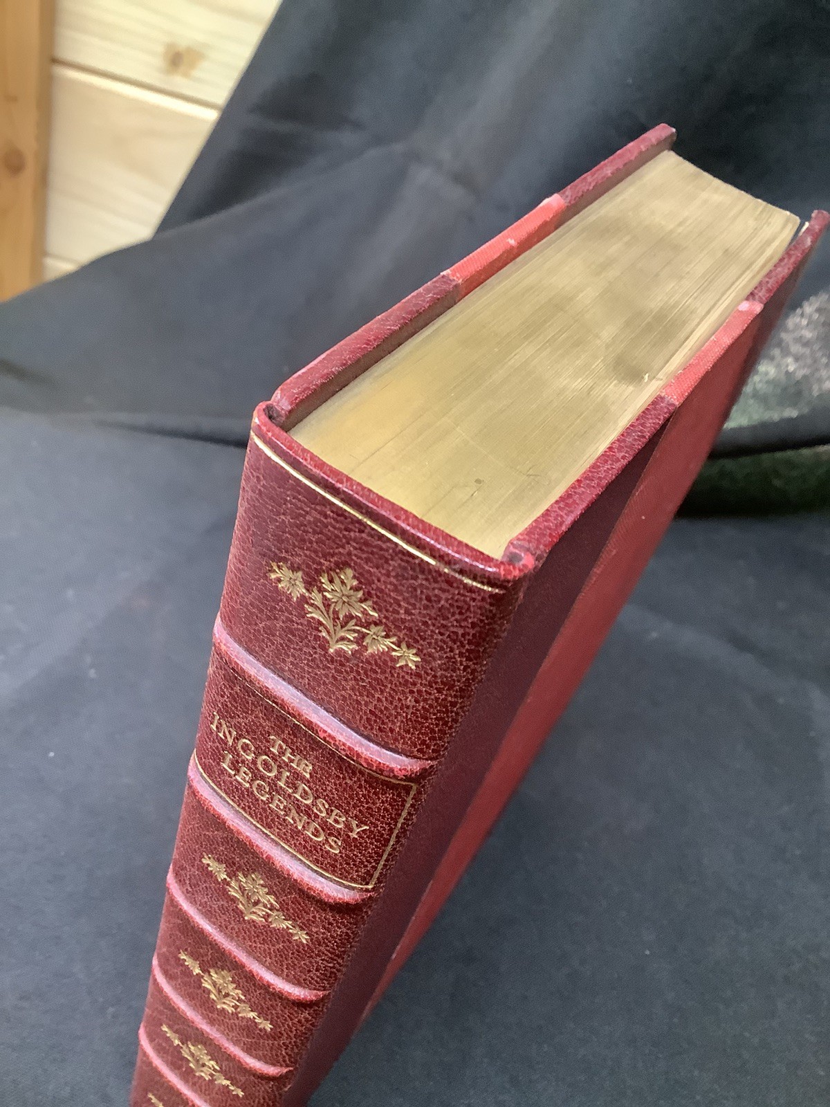1903 Illustrations By Herbert Cole Ingoldsby Legends HB Thick Red Leather