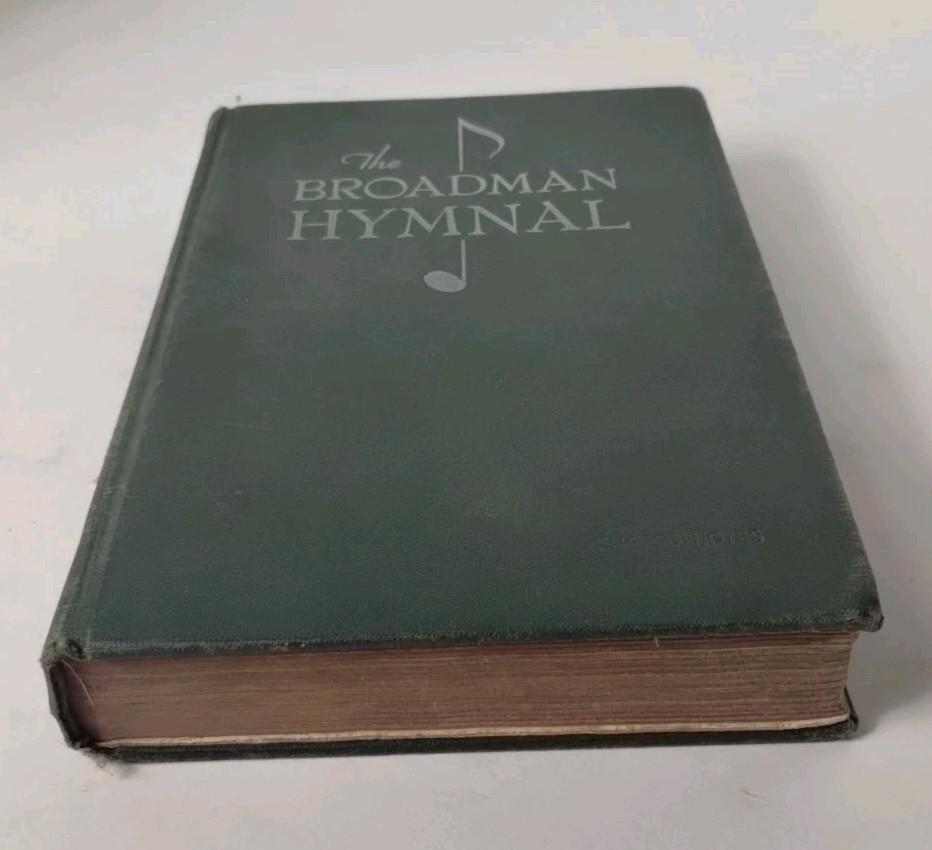 The Broadman Hymnal 1940 Vintage Hardcover Church Hymn Book