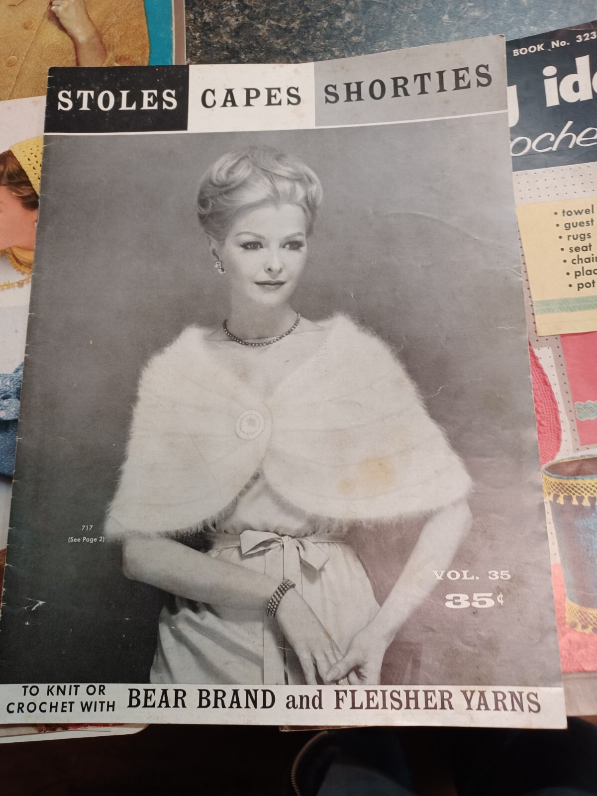 VTG Crochet & Knitting Tatting Pattern Booklets Magazines 1950’s Fasion Research