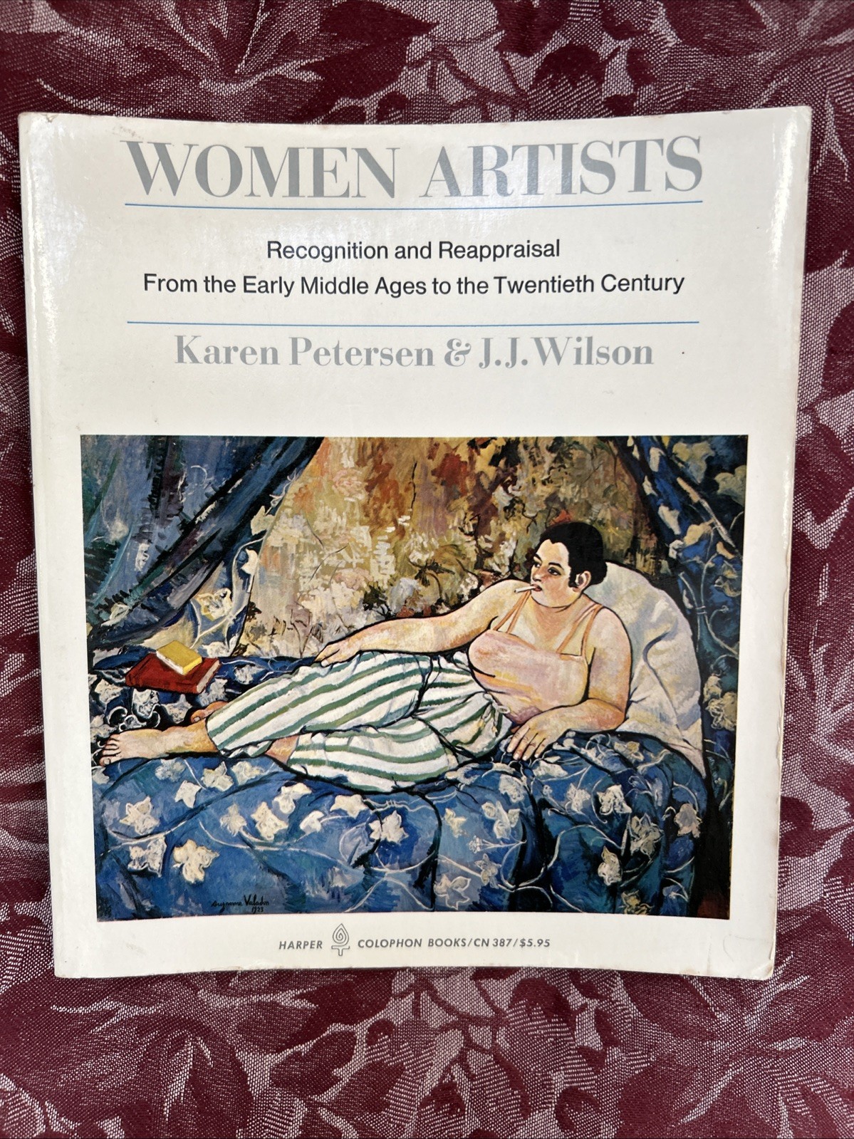 WOMEN ARTISTS art history book Petersen Wilson First Edition 1976 illustrated