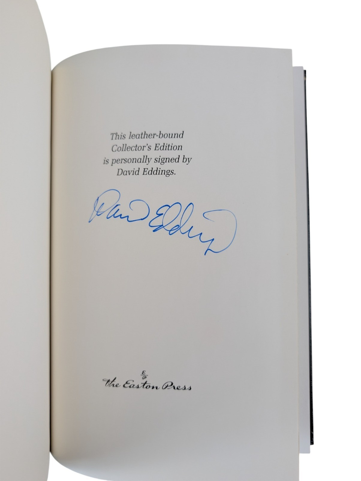 *SIGNED* Pawn of Prophecy David Eddings Easton Press Collector’s Edition