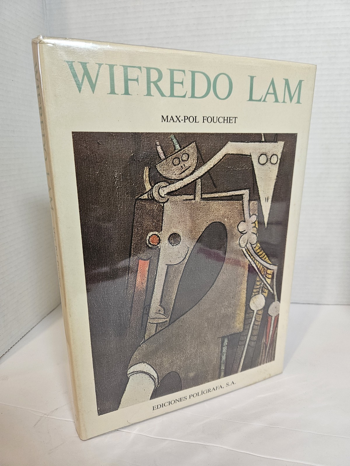 Max-Pol Fouchet: Wifredo Lam (163 Illustrations) Hardcover 1986 Spain