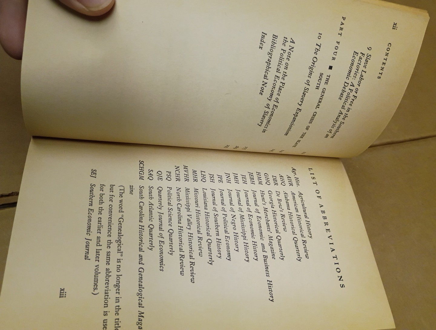 Eugene Genovese DJ Political Economy of Slavery Studies in the Economy 1965
