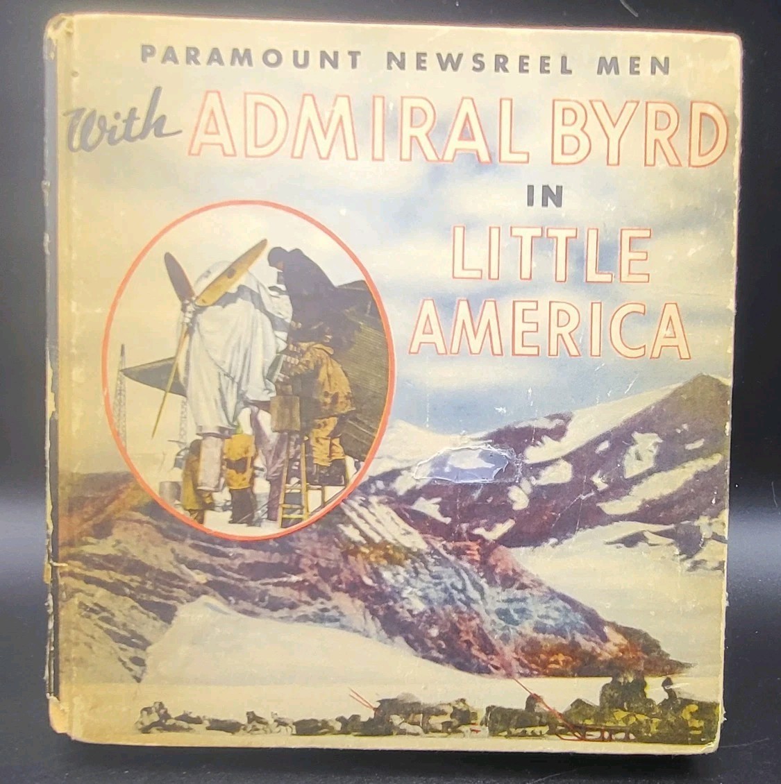 Admiral Byrd in Little America 1934 Paramount Newsreel Men by Wallace West