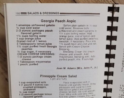 Puttin‘ On The Peachtree Dining In Atlanta Style GA Cookbook JR League DeKalb