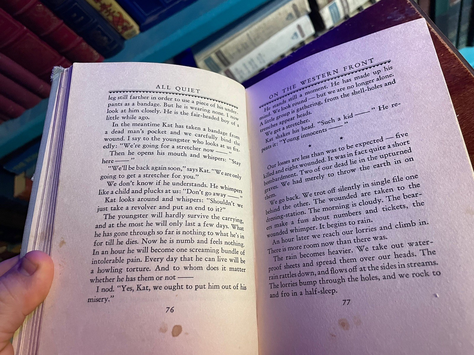 All Quiet on the Western Front Erich Maria Remarque 1930 Vintage Hardcover Book