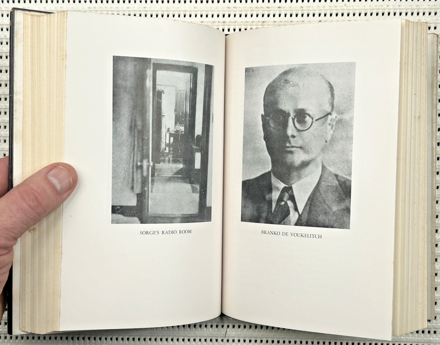 World War II Shanghai Conspiracy The Sorge Spy Ring Hardcover DJ 1st Ed. 320p
