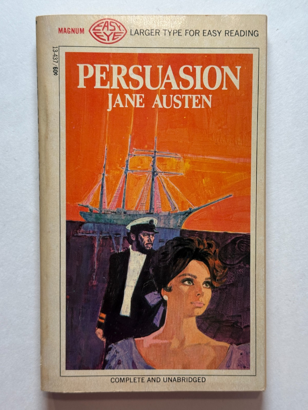 PERSUASION by Jane Austen Lancer Books Easy Eye Paperback 1968