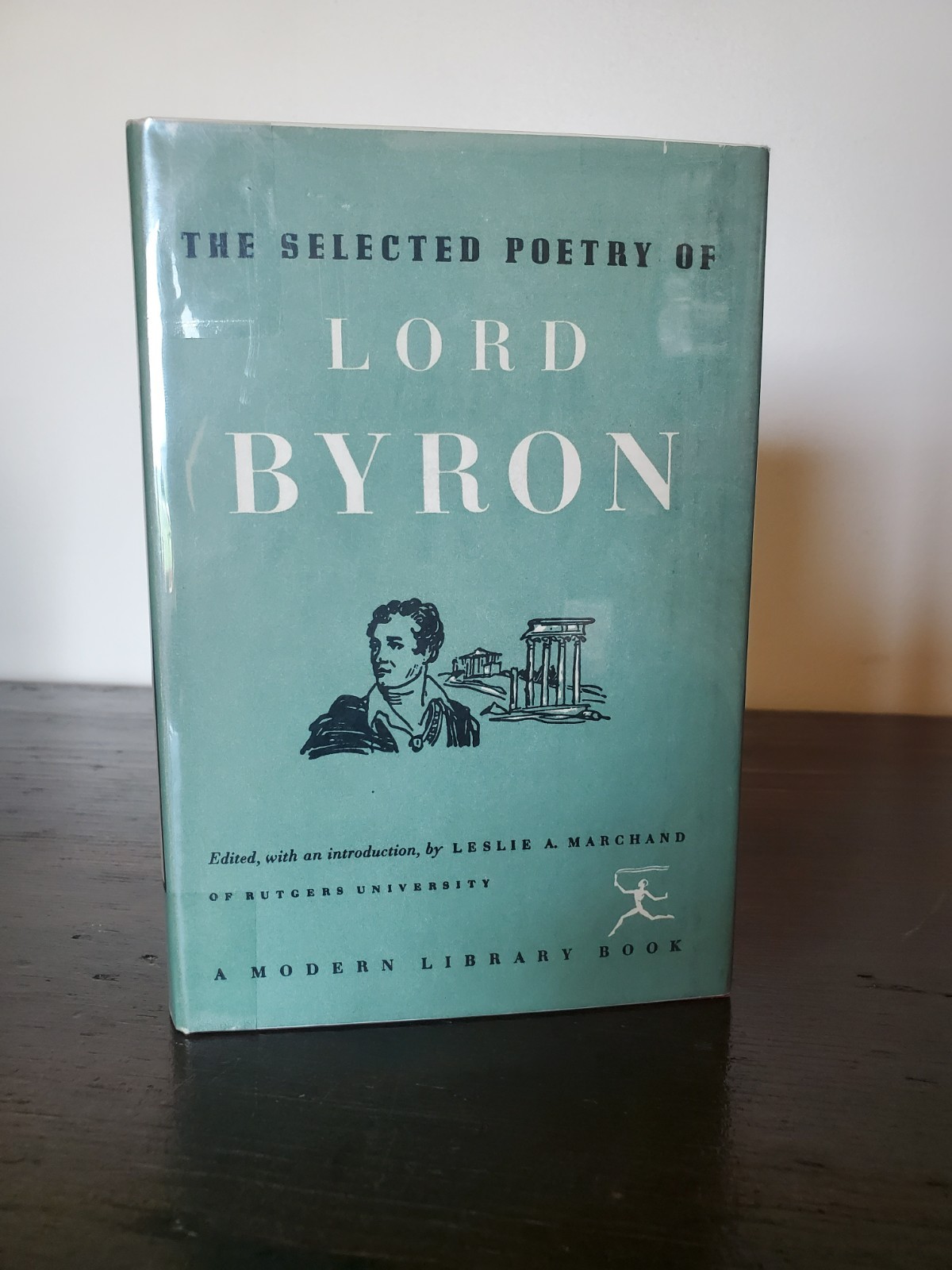 The Selected Poetry Of Lord Byron/Leslie Marchand/GOOD/MODERN LIBRARY HC/DJ