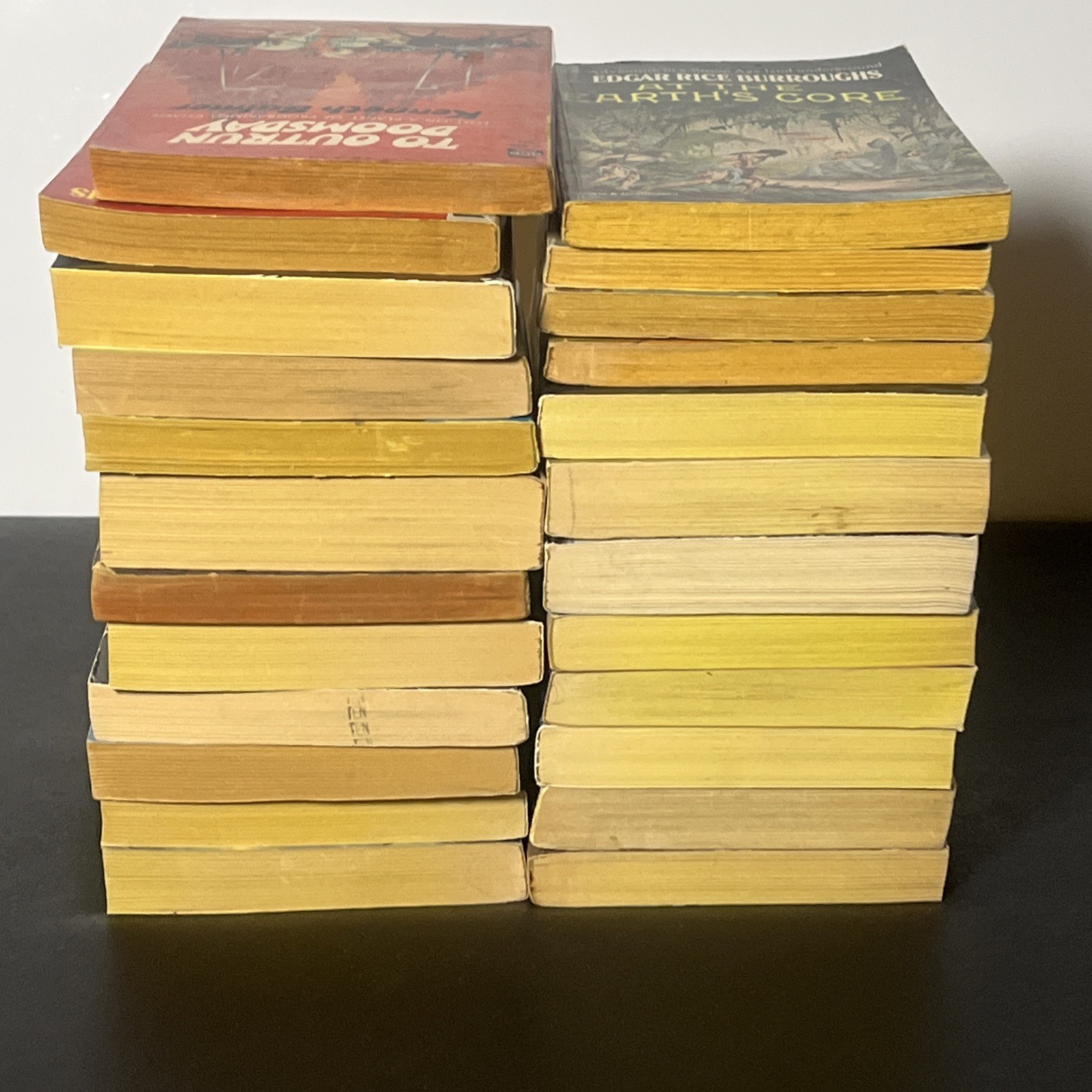 ACE BOOKS Sci-Fi & Fantasy Paperback Lot of 24 Vintage 1960s 1970s 1980s Tarzan+