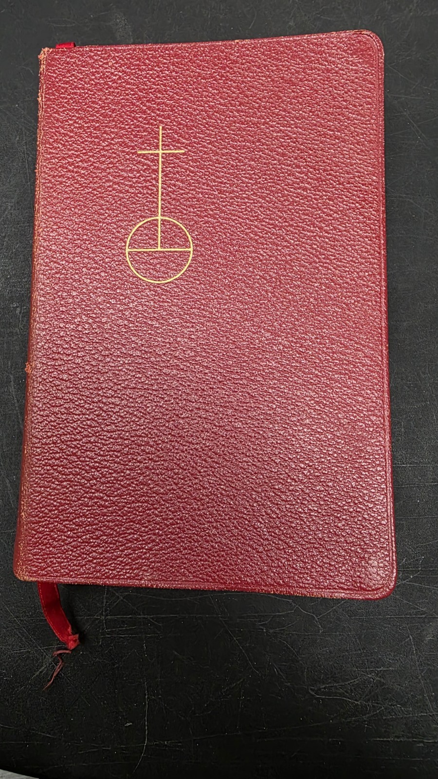 Service Book and Hymnal of the Lutheran Church 1958- Music Edition Red Leather