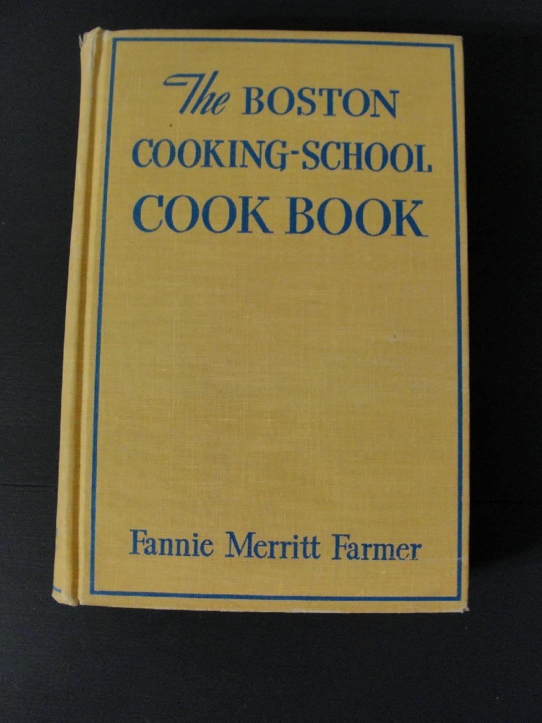 The Boston Cooking School Cook Book Fannie Merritt Farmer 8th Ed. 1946