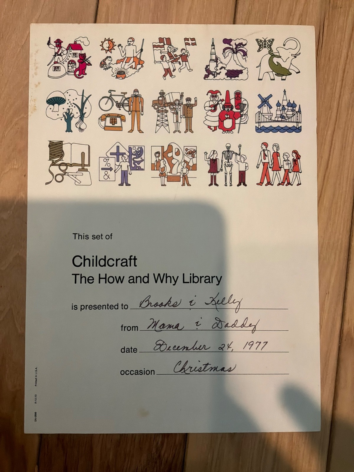 Childcraft The How and Why Library Complete 15 Vol Set 1977 HC + 2 Gift Sheets