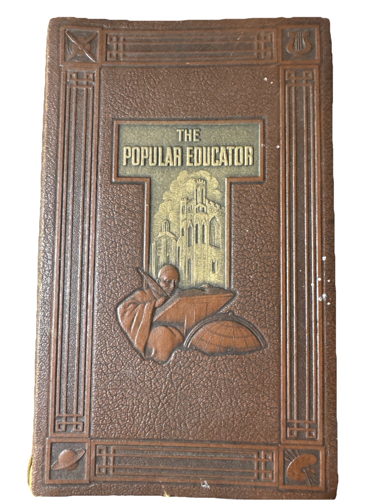 The Popular Educator Numbers 13-18 From 1938 Bound In 1 Book