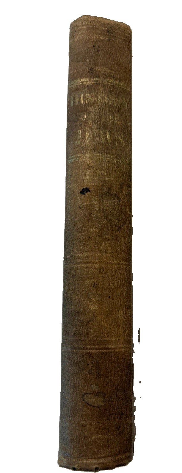 History of the Jews 1844 M.A. Berk Boston HC Antique Book Titus Jerusalem