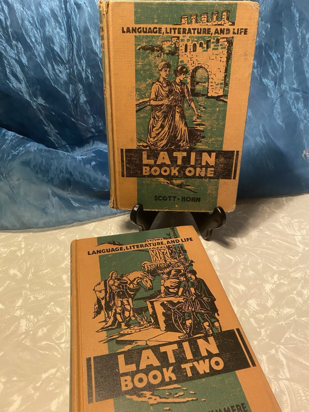 Vintage Language, Literature, and Life: Latin Book 1 And 2 Hardback- Scott, Etc