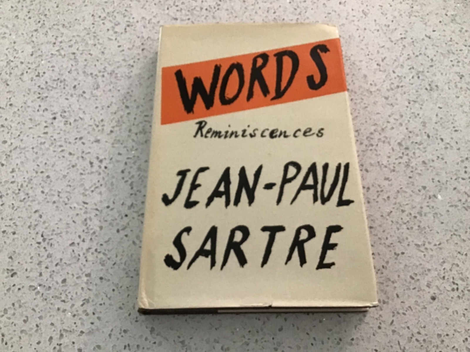 Words by Jean-Paul Sartre Hamish Hamilton 1964 Hardcover