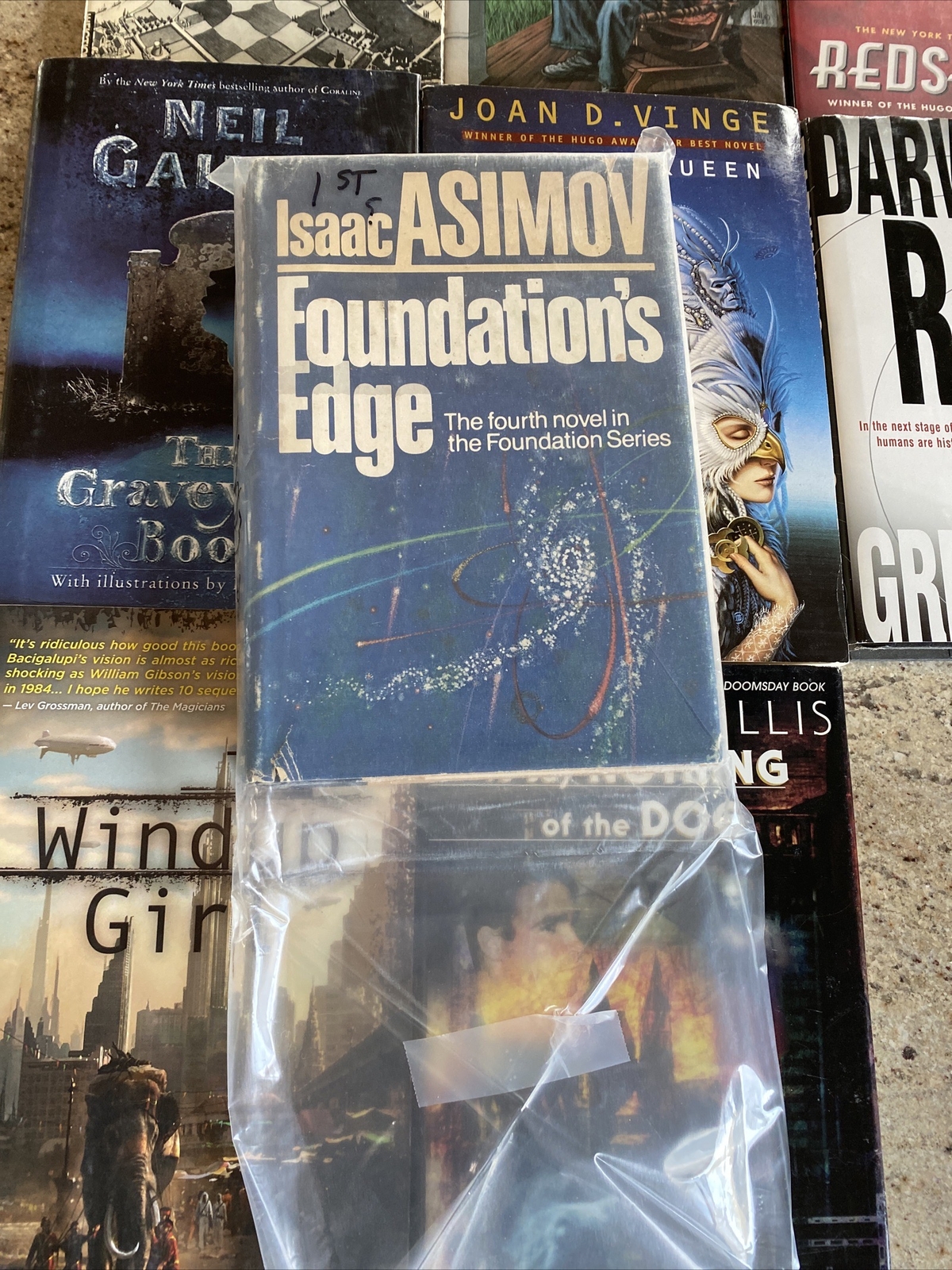 Lot of 20 HC/ Large PB Hugo Award Winner Authors