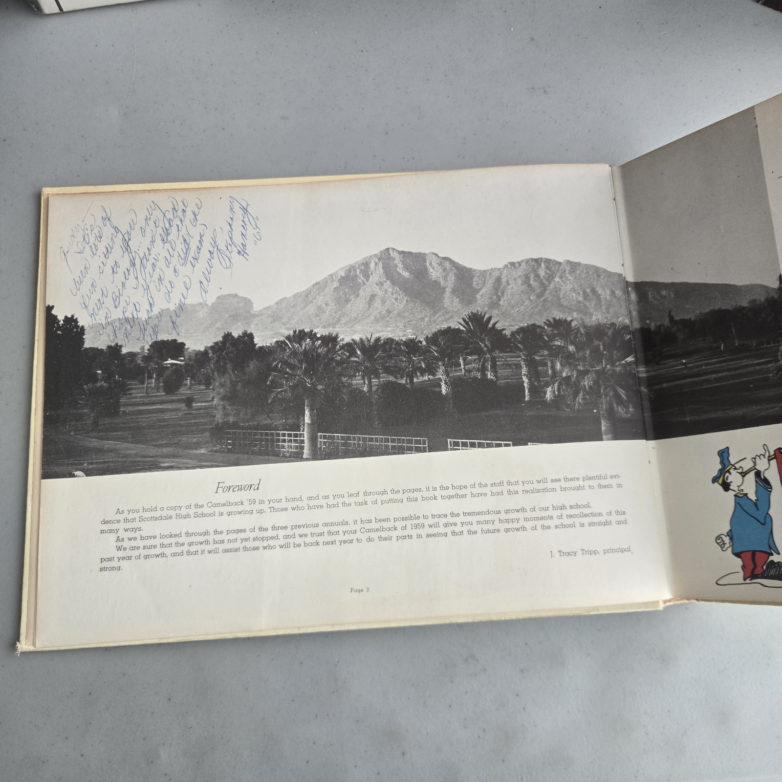 Scottsdale Camelback 1959 Highschool Yearbook Phoenix Arizona