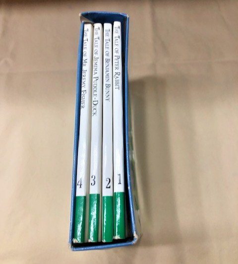 4 Volume Set 1991-BP Peter Rabbit Collection by Beatrix Potter Paperbacks, Mint