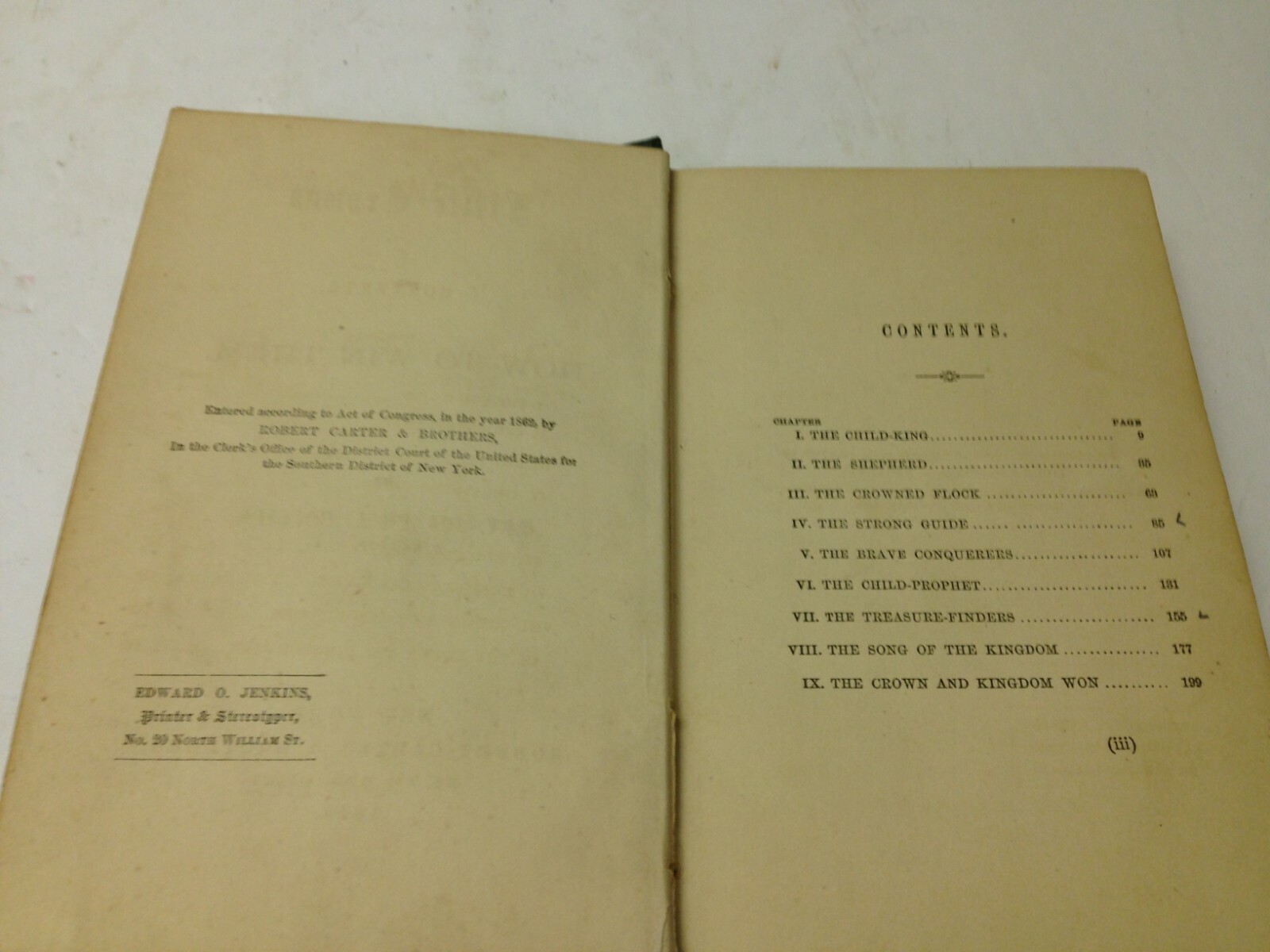 Little Crowns and How to Win Them By Joseph Collier (Carter & Brothers 1862)