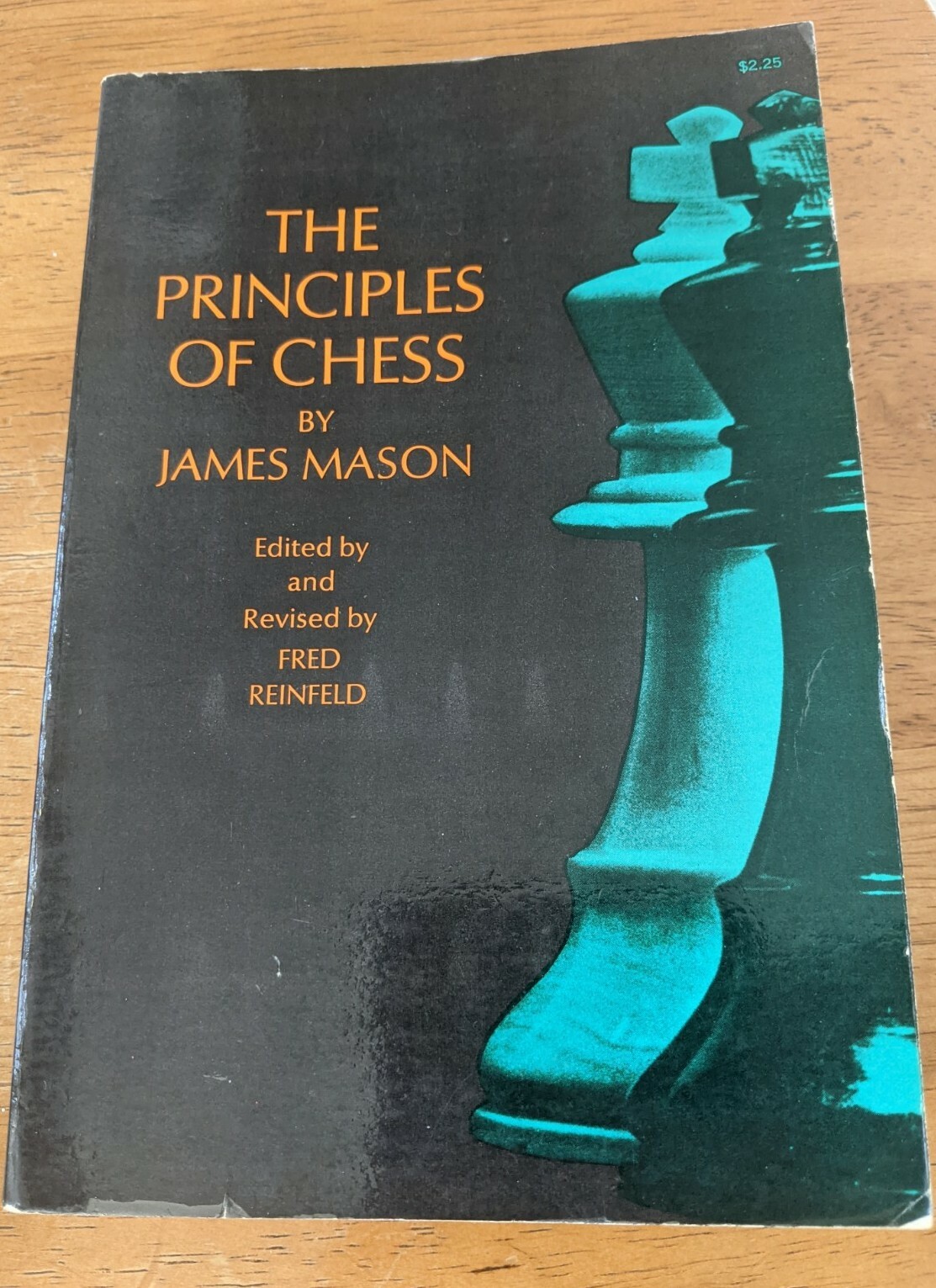 Principles Of Chess by James Mason 1960 Reprint Trade Paperback Dover